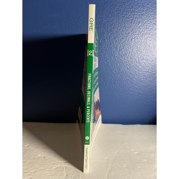 GRE Fractions, Decimals, & Percents (Manhattan Prep GRE Strategy Guides) - Picture 3 of 7